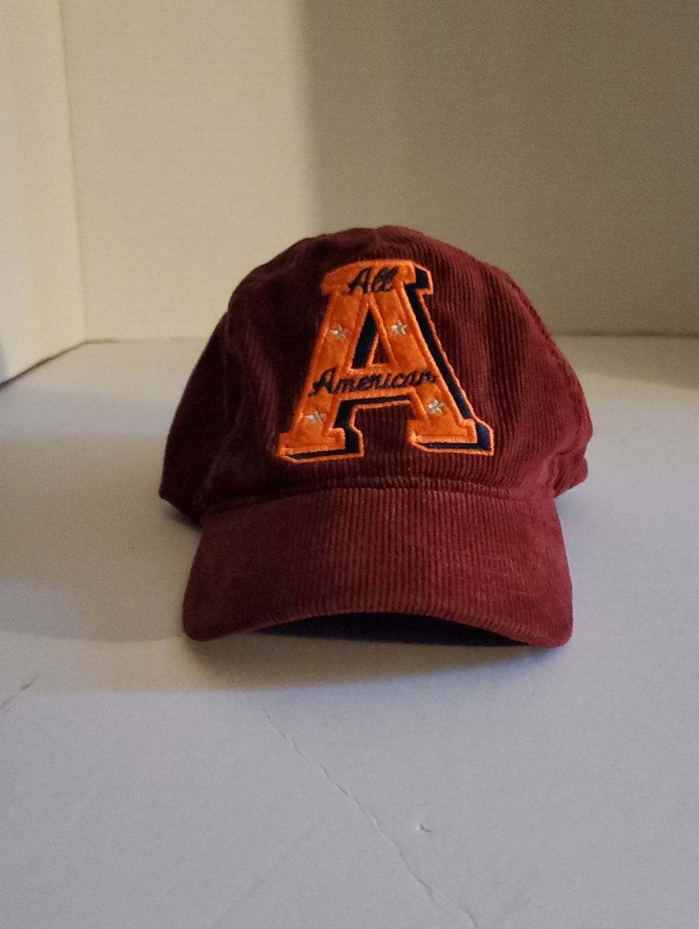 Old Navy Baby Baseball Wine Corduroy Cap Elastic Back Size XS
